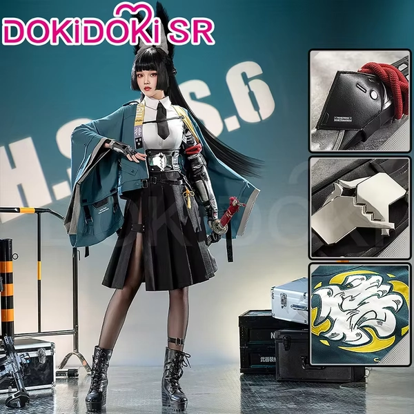 DokiDoki-SR Hoshimi Miyabi Cosplay Costume Set for Women