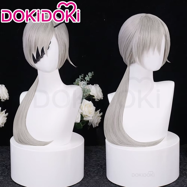 AUF LAGER Quanxii Perücke Anime Cosplay DokiDoki Cosplay Frauen Quanxii Augenmaske Perücke Kostenlose Perückenkappe - AliExpress 