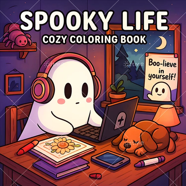 Halloween Coloring Book
