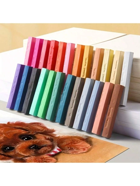 Set de 24 lápices pastel