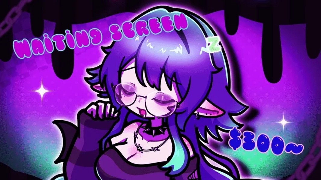 Animated Stream Screen by Nell
