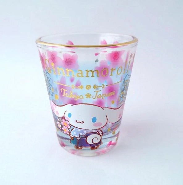 Cinnamoroll Shot Glass 2.3” Sakura Kimono Sanrio Japan genuine