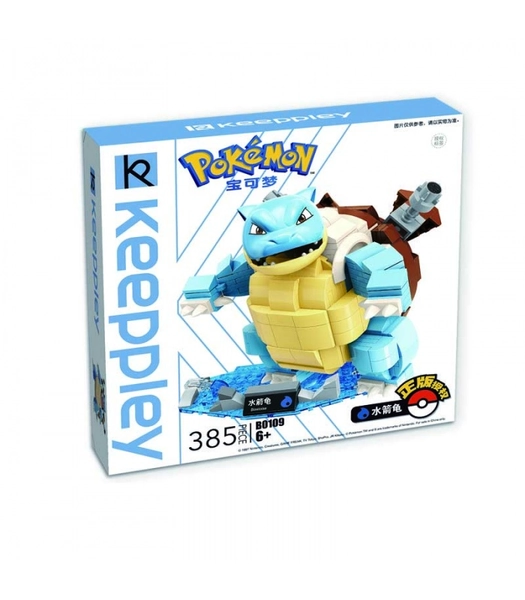 Keeppley Pokemon B0109 Blastoise Qman Building Blocks Toy Set - BuildingToyStore.com