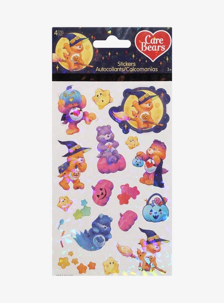 Care Bears Halloween Sticker Sheets