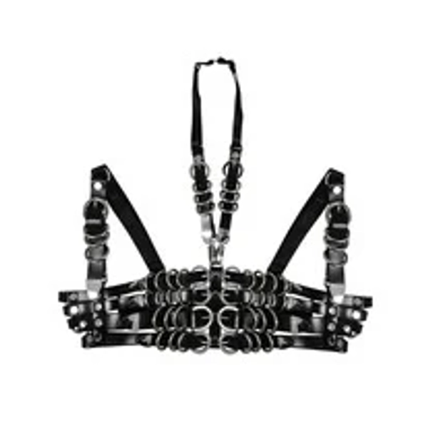 Jennette Bra ( Black + Silver )