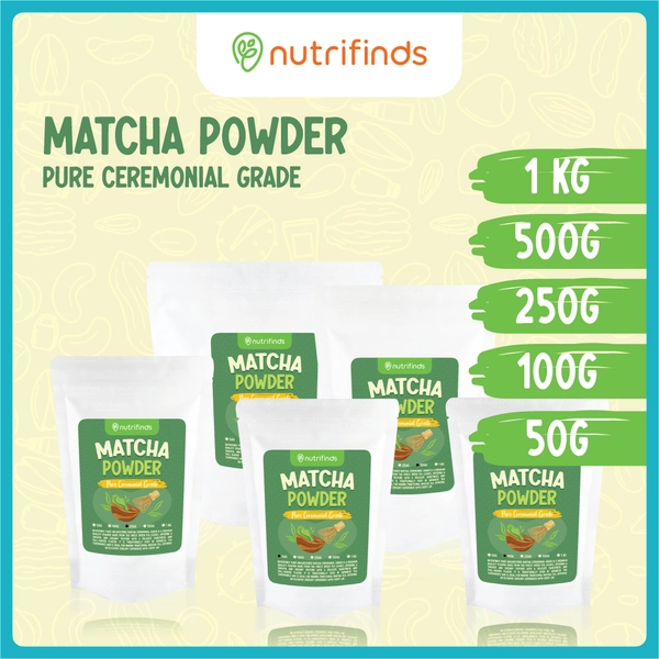 Nutrifinds® Pure Matcha Powder - Ceremonial / Culinary Grade