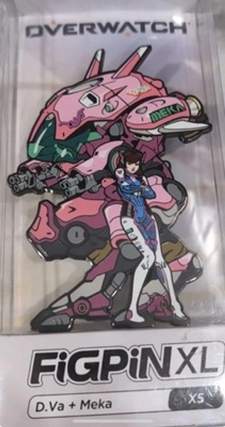 New Big Overwatch D.Va Meka X5 6" FiGPiN XL Enamel Pin / Blizzard / Diva | eBay