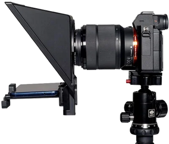 Feelworld TP2A Portabel Teleprompter för Smartphone & DSLR