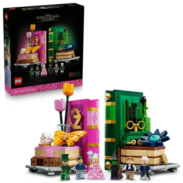 LEGO Wicked Glinda & Elphaba Bookends 75691
