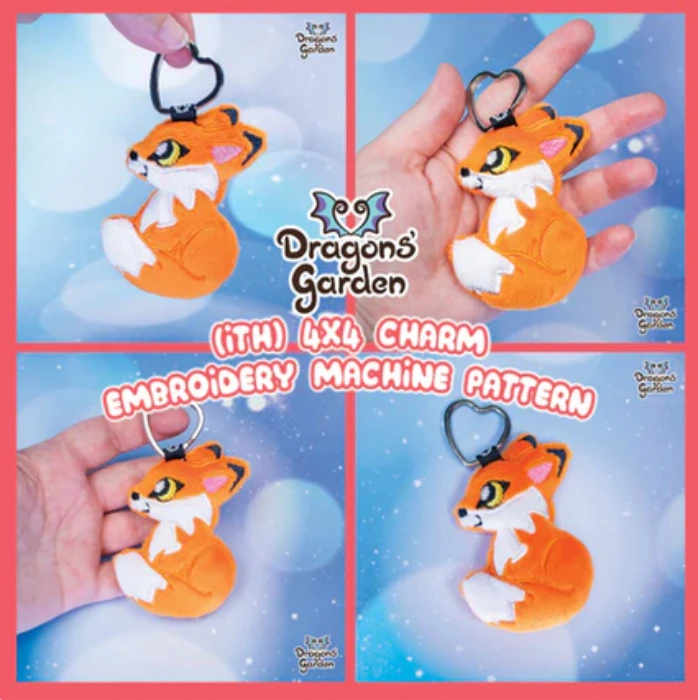 3 à 4 motifs de broderie chez Dragons'Garden