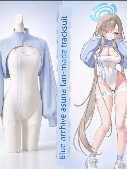 Blue archive fan made tracksuit XS