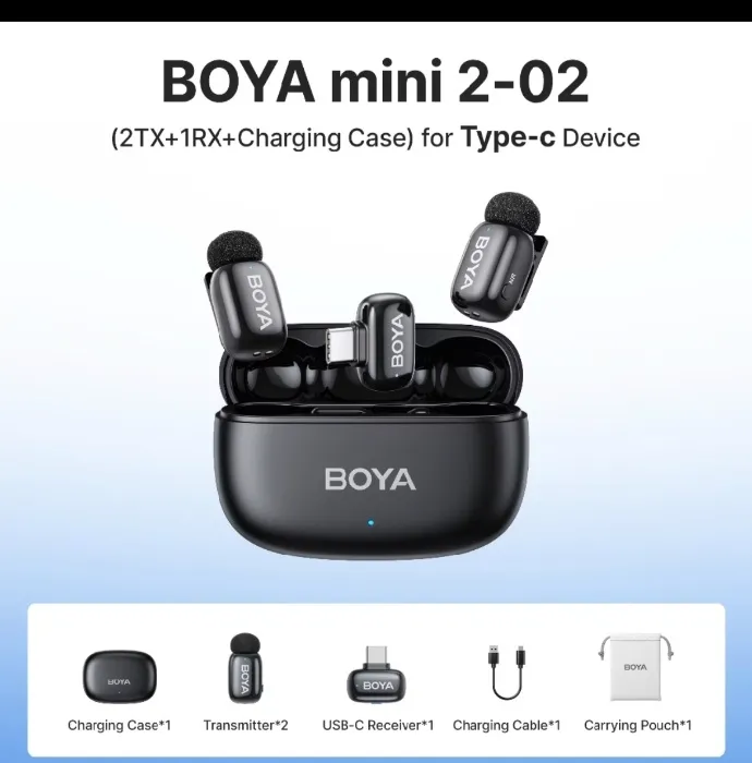 Boya Type C microphone