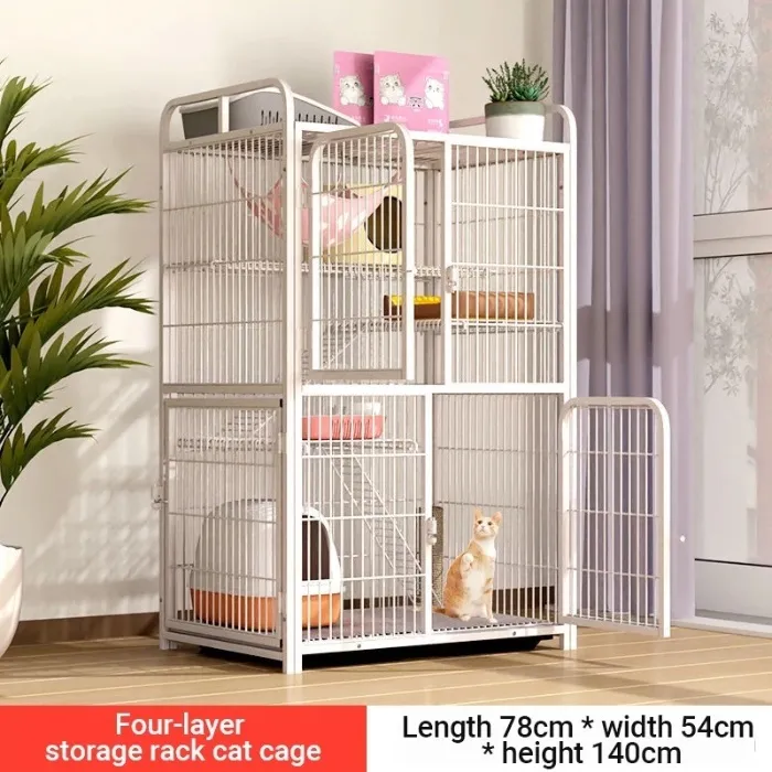 Cat Cage Large Kulungan Ng Pusa 2 3 4Level Pet Cage Large Platform Cat House Cat Villa Cage For Cat