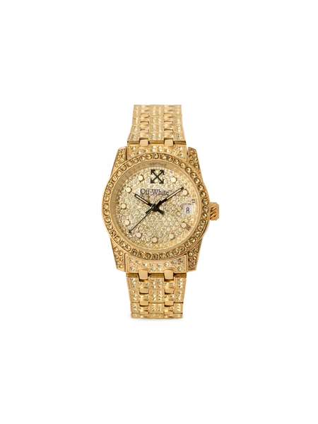 OFF WHITE "discreet" Watch - Female Orologi Gold O/s O/S