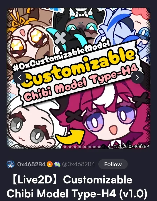Live 2D Chibi Model