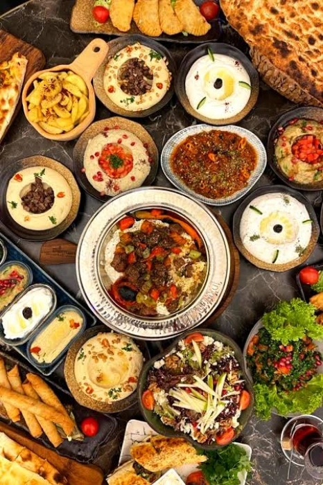 Dinner out at my favorite Turkish restaurant