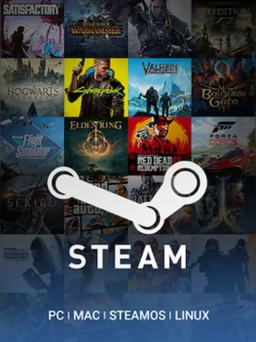 Steam Game Gift Card
