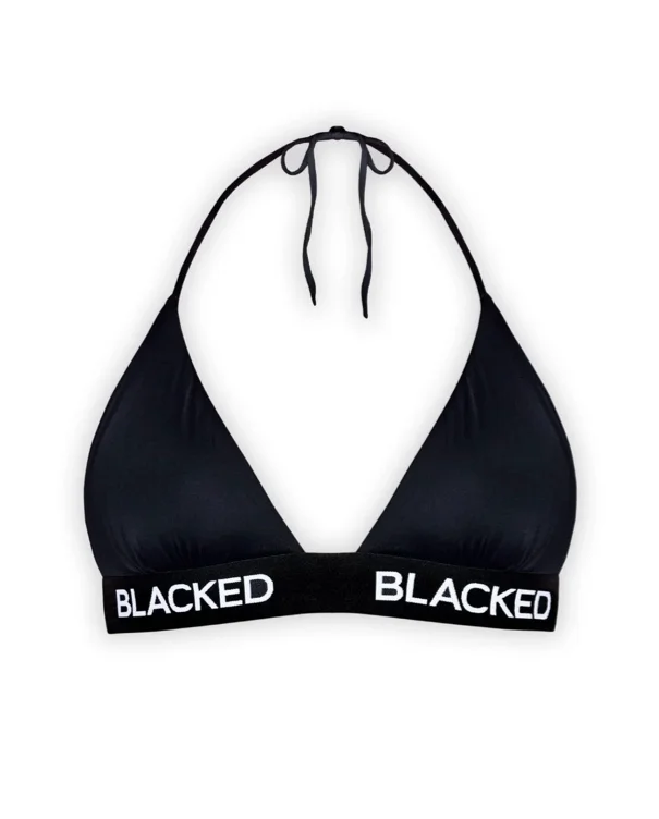 Blacked bikini top