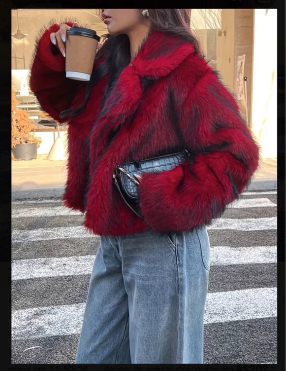 Red Fur Coat 