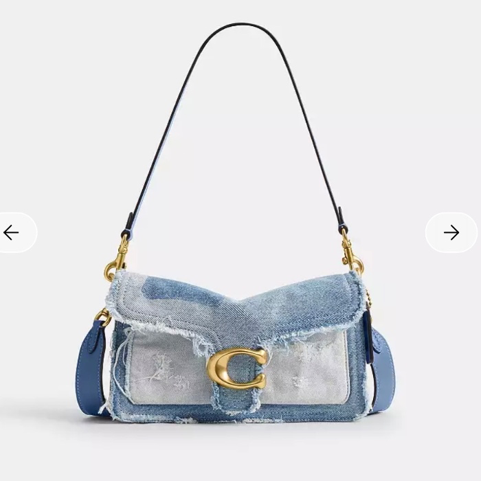 Coach Tabby Shoulder Bag - Denim 