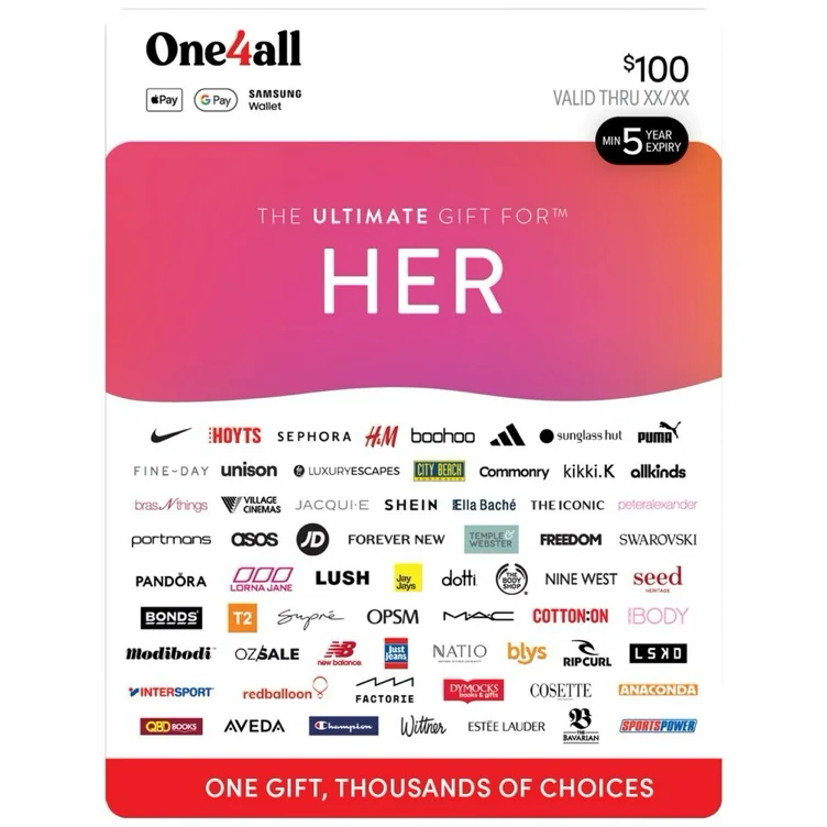 The Ultimate Gift Card for HER