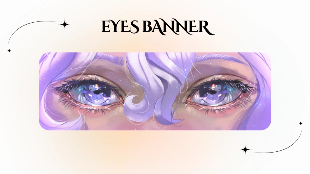 Eyes banner  by seiunart (@seiunart)