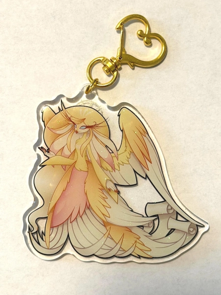 Hazbin Hotel - Speaker of God Acrylic Keychain