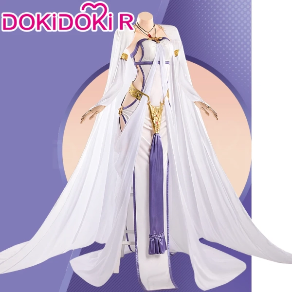 Sword Maiden Cosplay Costume Anime Goblin Slayer【S-2XL】DokiDoki-R Women White Dress Stocking Nun Cosplay Plus Size - AliExpress 