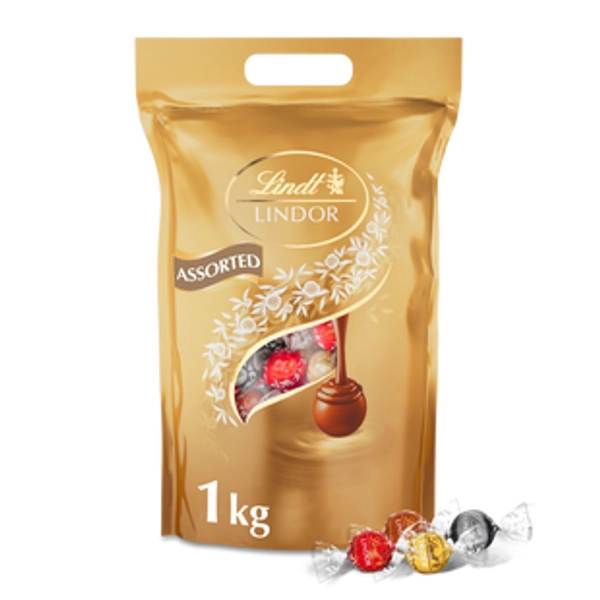 Lindt LINDOR Assorted Bag 1kg