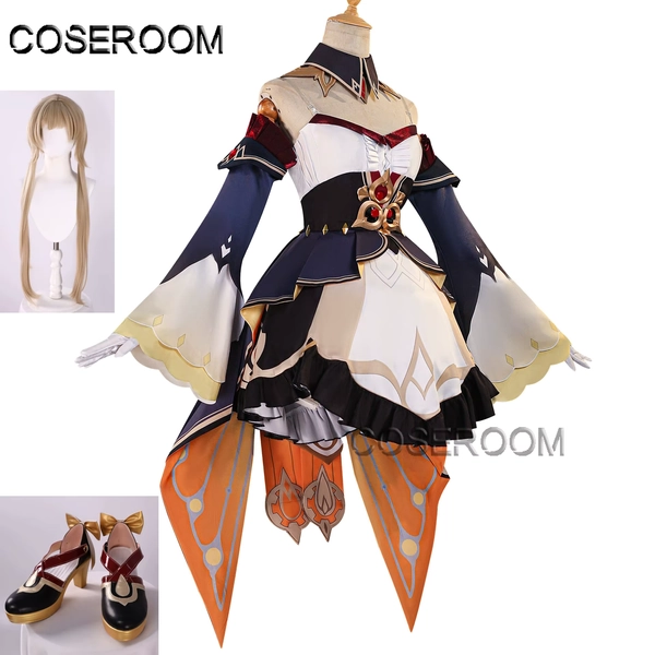Anime Spiel GenshinImpact Marionette Sandrone Cosplay Kostüm Perücke Schuhe Outfits Frauen Halloween Karneval Rolle Spielen Uniform Kleid - AliExpress