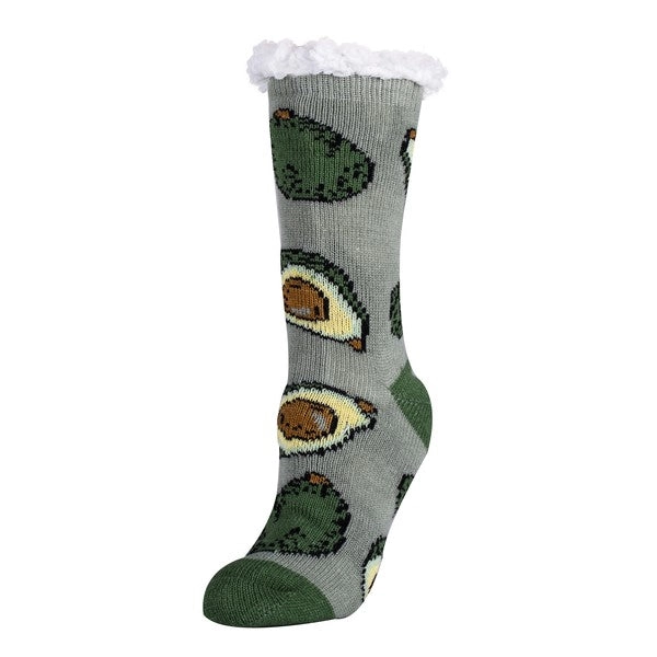 Avocado Life - Women's Slipper Socks - Multi / WS