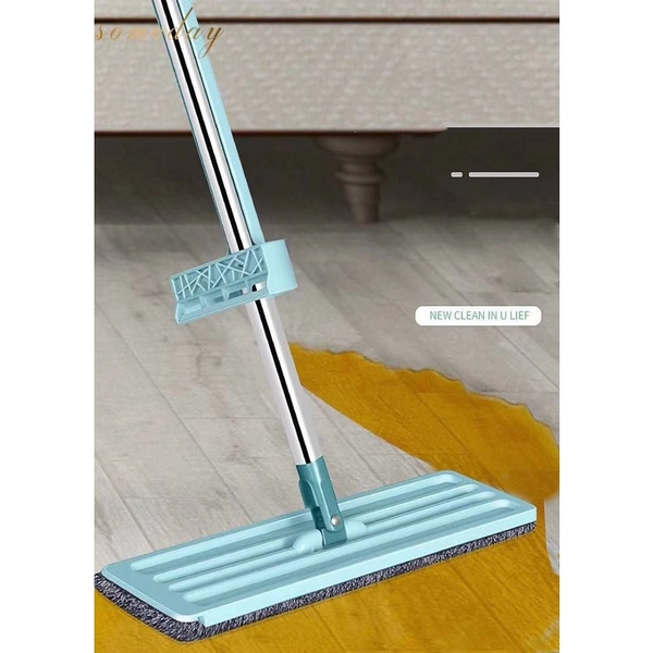 freemarketshop 360 Rotation Flat Mop Floor Cleaning Microfiber Squeeze Mop Floor Clean Automatic Dehydration