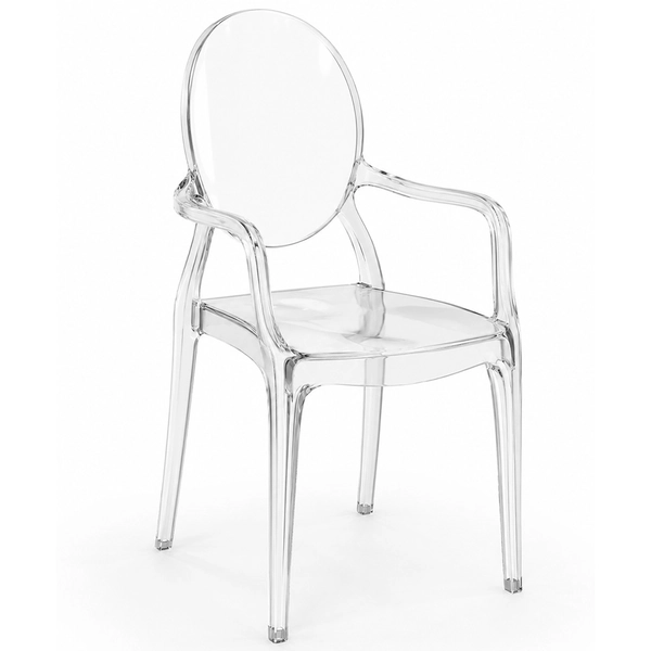 clear chair