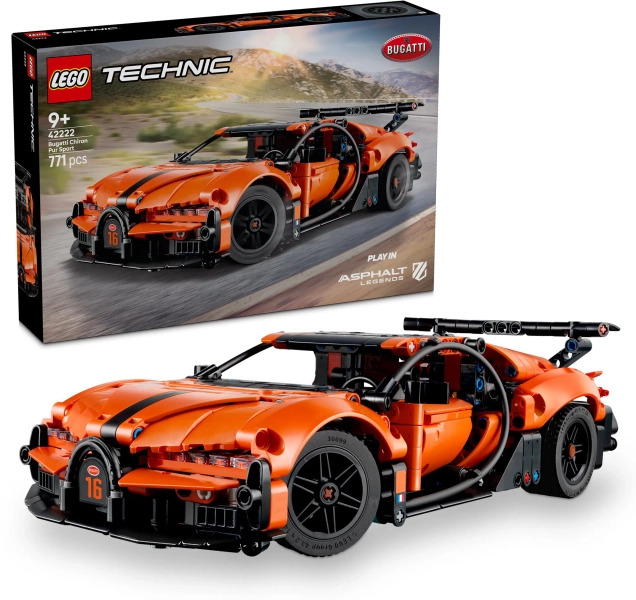 LEGO® Technic 42222 Bugatti Chiron Pur Sport hiperautó
