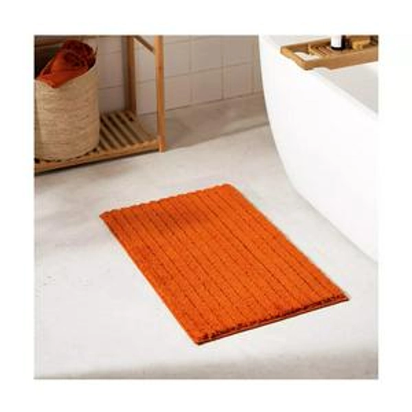 Habitat Supersoft Quick Dry Bath Mat - Copper