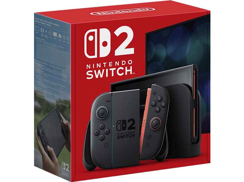 NINTENDO Switch 2 Spielekonsole Schwarz | SATURN