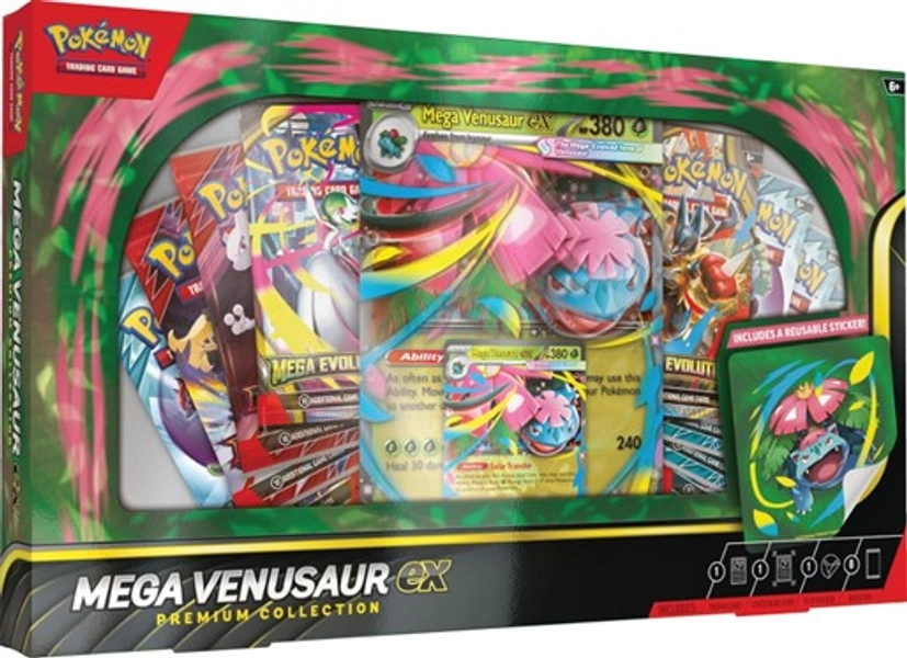 Pokemon Trading Card Game: Mega Venusaur EX Premium Collection 