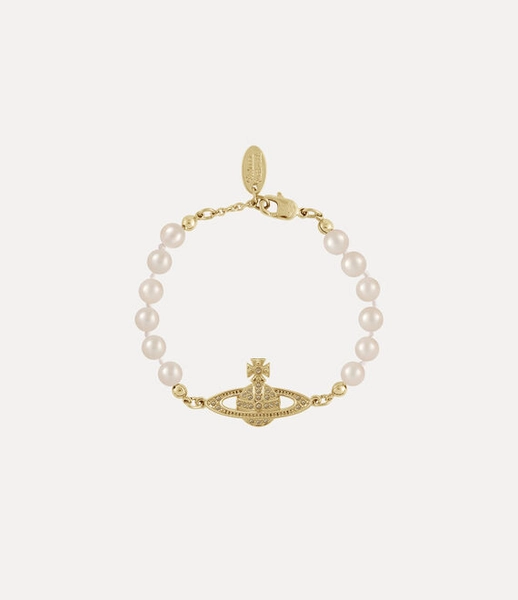 Mini Bas Relief Pearl Bracelet