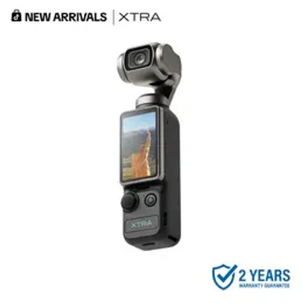 Xtra Muse Vlogging Camera with 1'' CMOS 4K/120fps Videos 3-Axis Gimbal Stabilizer Fast Focusing Face/Object Tracking Portable Handycam Camcorder