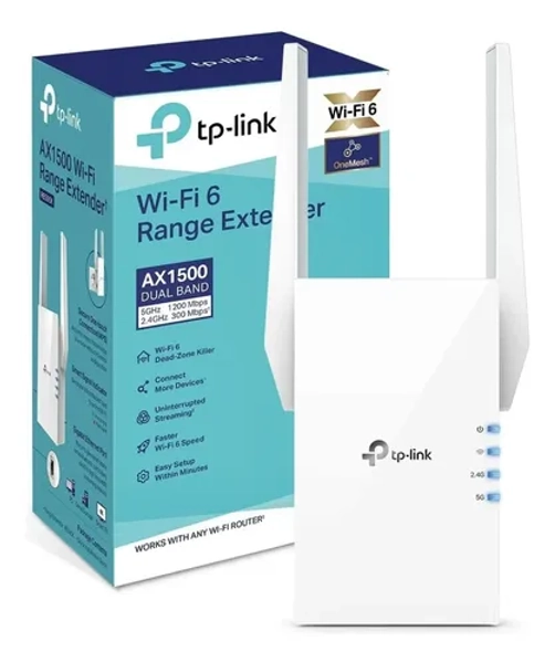 Extensor Wifi Tp Link Re505x Ax1500 Amplificador Internet