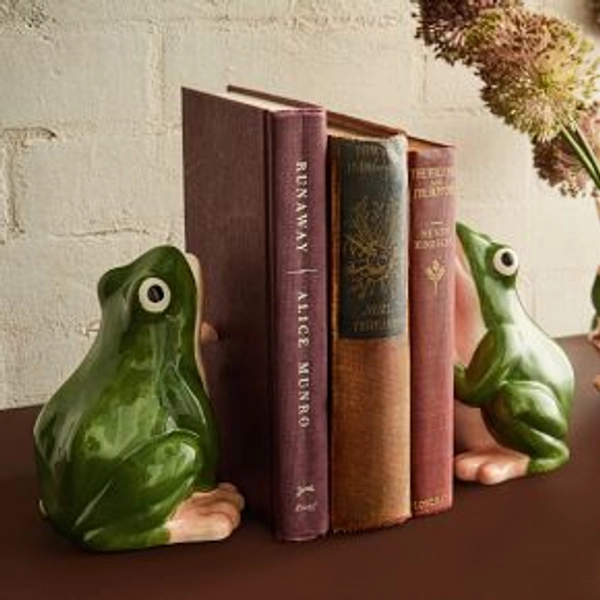 Ribbit Means I Love You Bookends (Set of 2)