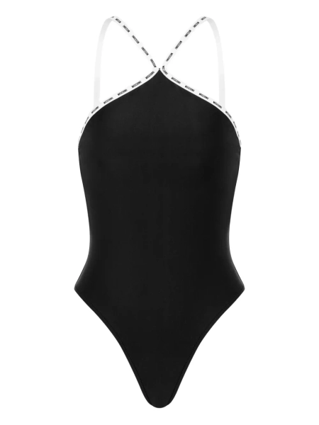 Moschino cross-strap swimsuit | 2