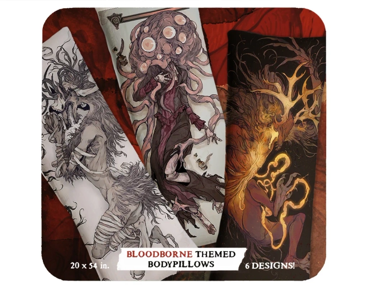 Coey: Bloodborne Pin Ups (Body Pillows, Blankets) | Coey & Shy Shop