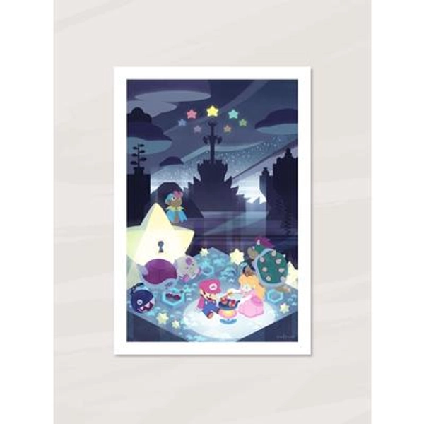 Super Mario RPG Print "Star Hill"