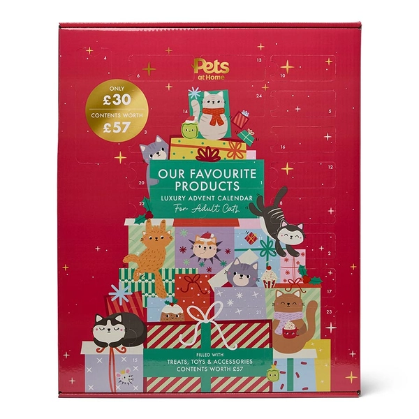 Pets at Home Our Favourite Products Cat Advent Calendar | Pets