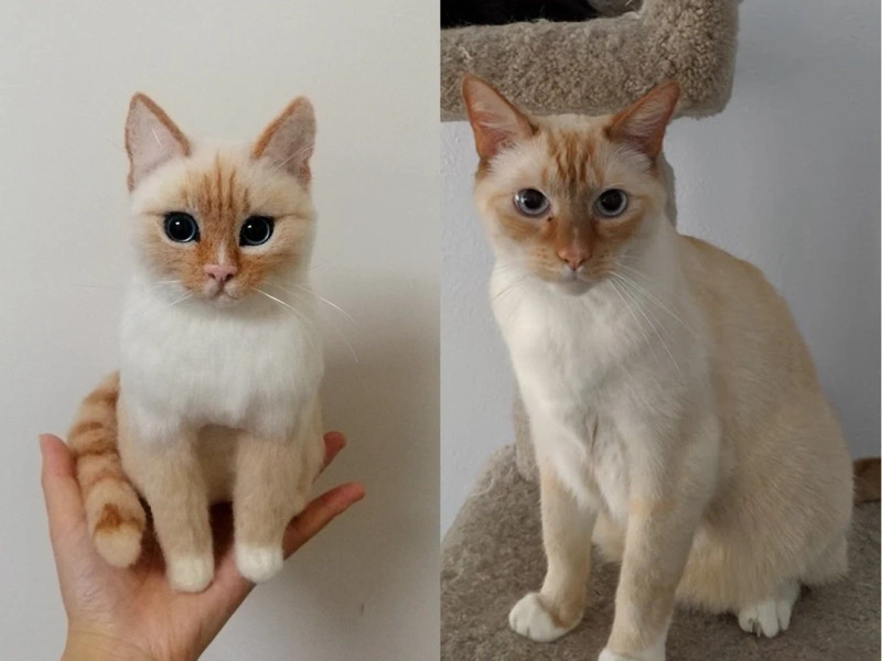 Custom Stuffed Pet of Your Dog Cat, Handmade Pet Plush Clone, Animal Replica Gift, Pet Loss Memorial, Memorialize Family Dog Cat - Etsy