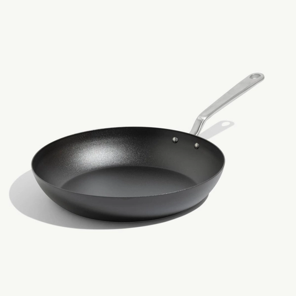 12" Seasoned Carbon Steel Frying Pan