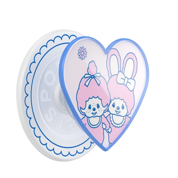 Monchhichi phone case + popsocket