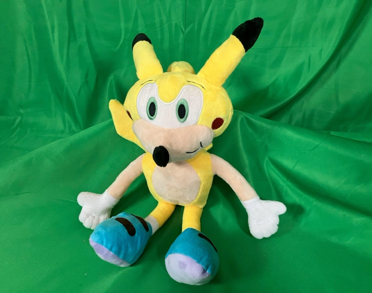 Talking Sonichu Plush - 12 Inch Plush - Etsy