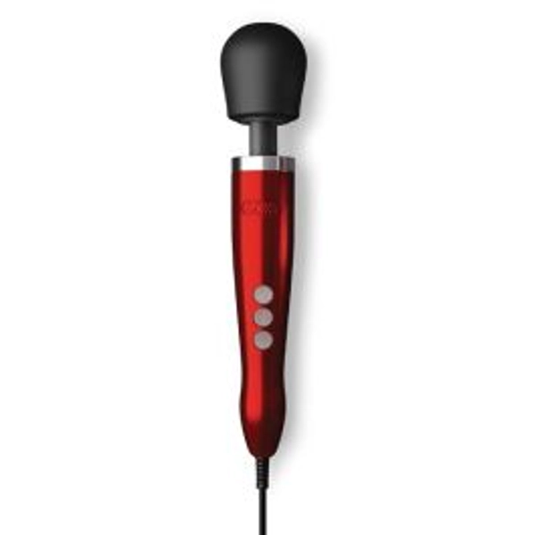 DOXY Die Cast - Powerful Vibrating Massage Wand | Polished Red